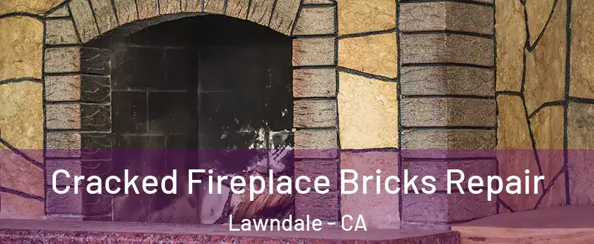  Cracked Fireplace Bricks Repair Lawndale - CA