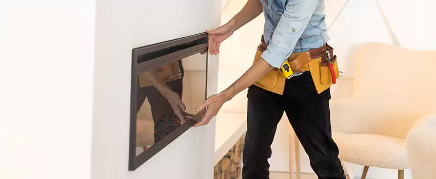 Metal Fireplace Installation in Lawndale, California