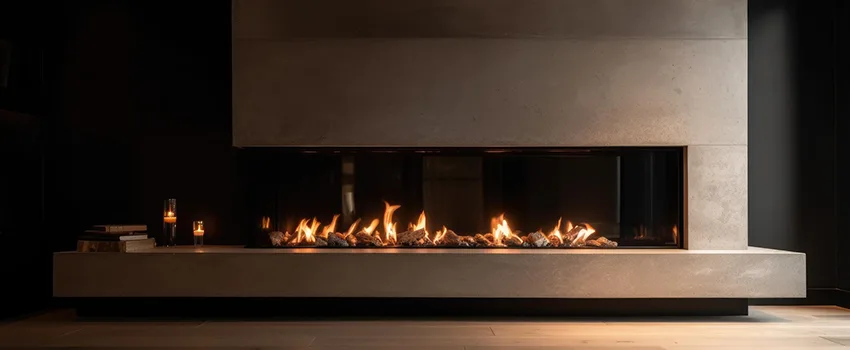 Gas Fireplace Ember Bed Design Services in Lawndale, California