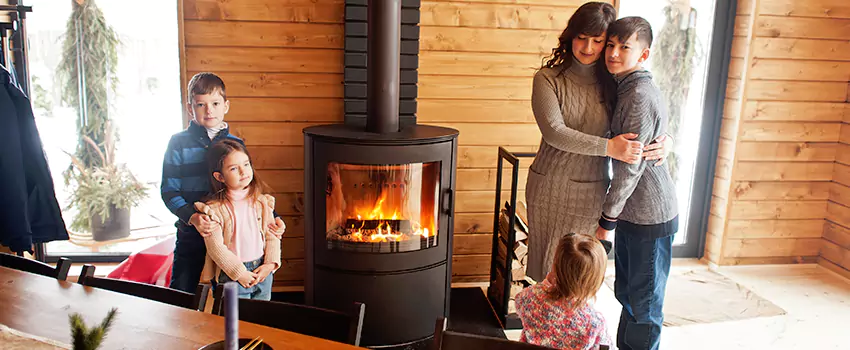 Morso Cast Iron Fireplace Insert Installation in Lawndale, California
