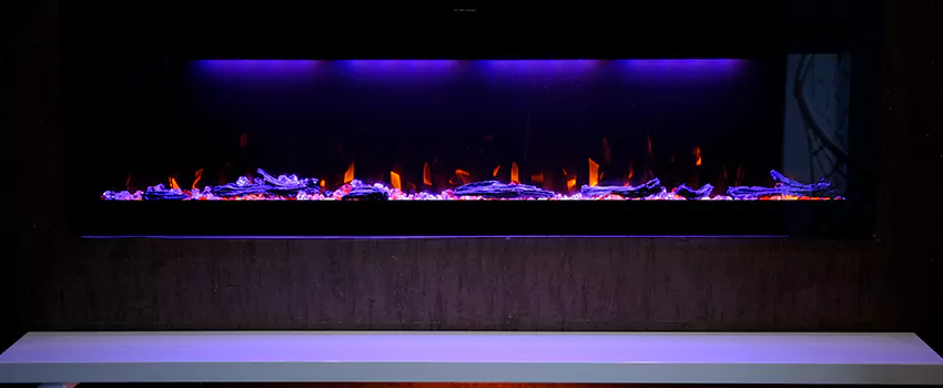 Dynamic Flame Color Fireplace Installation in Lawndale, CA